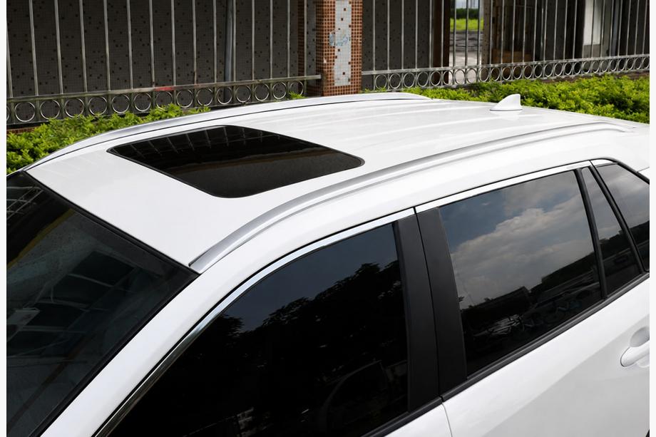 Toyota Rav 4 2019–2025 Integrierte OEM Dachreling verchromt (Aluminium, Klebemontage) Image