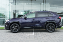 Toyota Rav 4 2019–2025 Integrierte Dachreling grau OEM (ABS-Kunststoff) Foto 2