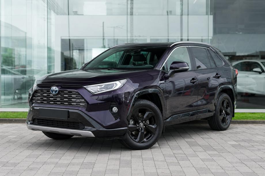 Toyota Rav 4 2019–2025 Integrierte Dachreling grau OEM (ABS-Kunststoff) Image