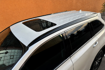 Toyota Highlander 2013-2019 Integrierte Dachreling schwarz OEM (ABS-Kunststoff) Foto 1