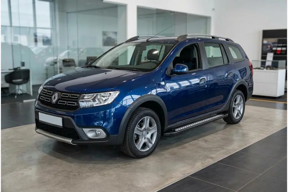 Dacia Logan MCV 2013-2020 Seitenschweller New Vision Black (2 Stk., Aluminium) Image
