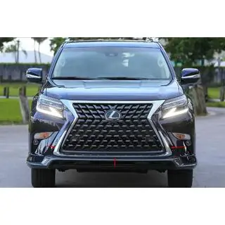 Chrom-Schutzblenden für vorderen Stoßfänger (2013-2023, 3-tlg.) Lexus GX460 2009-2023 Foto 1
