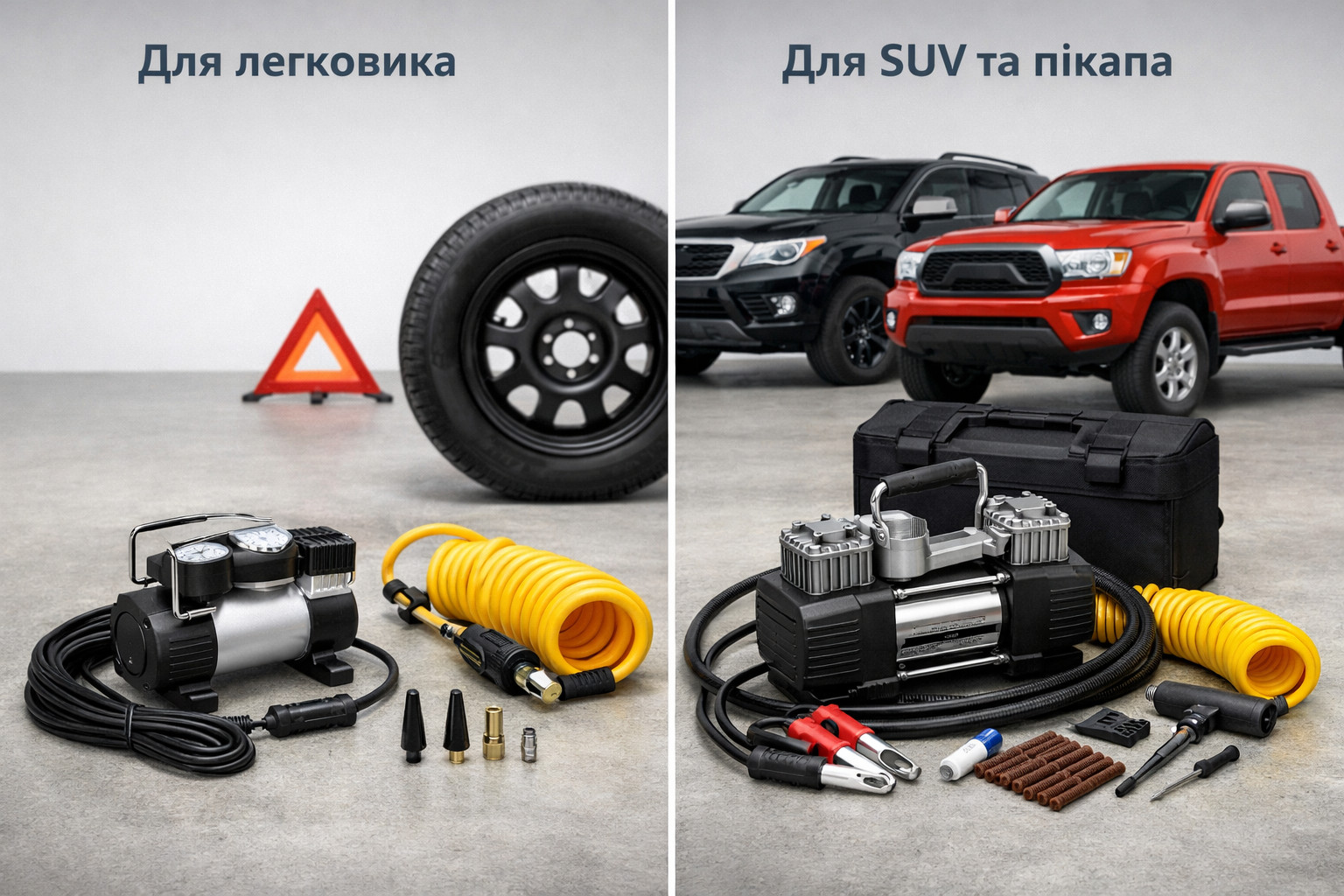 Welchen Kompressor für Pkw, SUV oder Pickup wählen?
