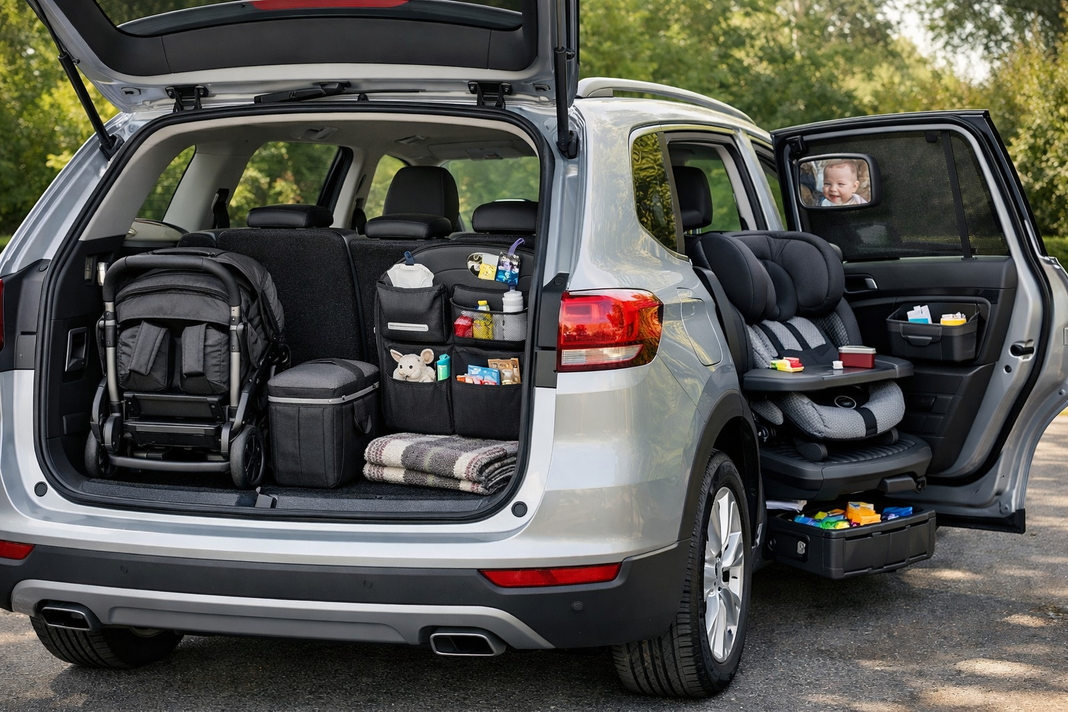 Upgrade-Paket fürs Auto mit zwei Kindern: Nutzen im Alltag