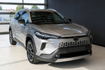 Toyota Corolla Cross 2020- Integrierte Dachreling grau OEM (Aluminium, Montage mit Kleber) Foto 1