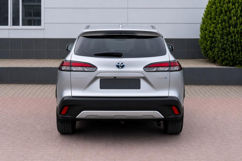 Toyota Corolla Cross 2020- Integrierte OEM Dachreling grau (Aluminium) Foto 3