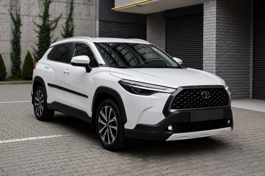 Toyota Corolla Cross 2020- Integrierte Dachreling grau OEM (ABS-Kunststoff, Klebemontage) Foto 3