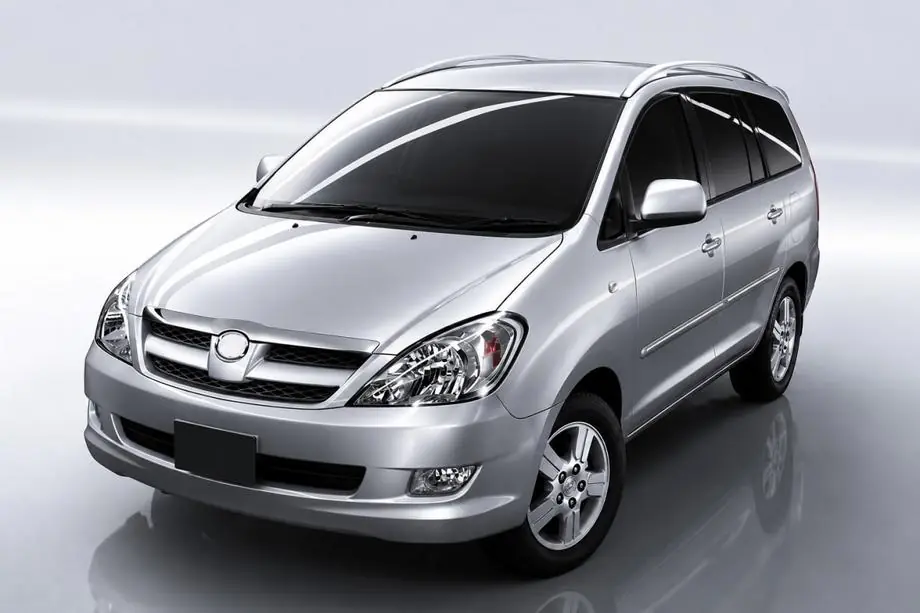 Toyota Innova 2015- Integrierte OEM Dachreling grau (Aluminium) Image