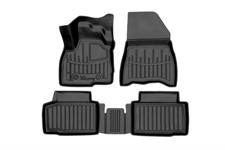 Dacia Duster 2024- Stingray 3D Gummimatten (4WD, hybrid, 4 Stk.) Image
