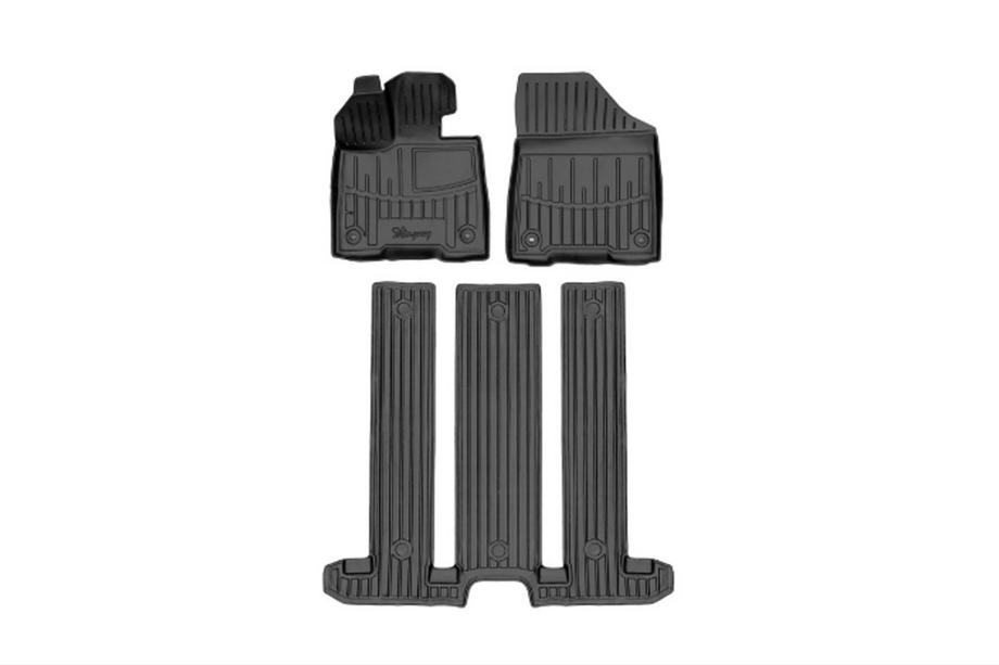 Toyota Sienna 2020- Stingray 3D Gummimatten (6 Sitze, 3 Stk.) Image