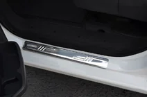 Peugeot Expert 2007-2016 Einstiegsleisten Edelstahl (Omsa, 2 Stk.) Foto 1