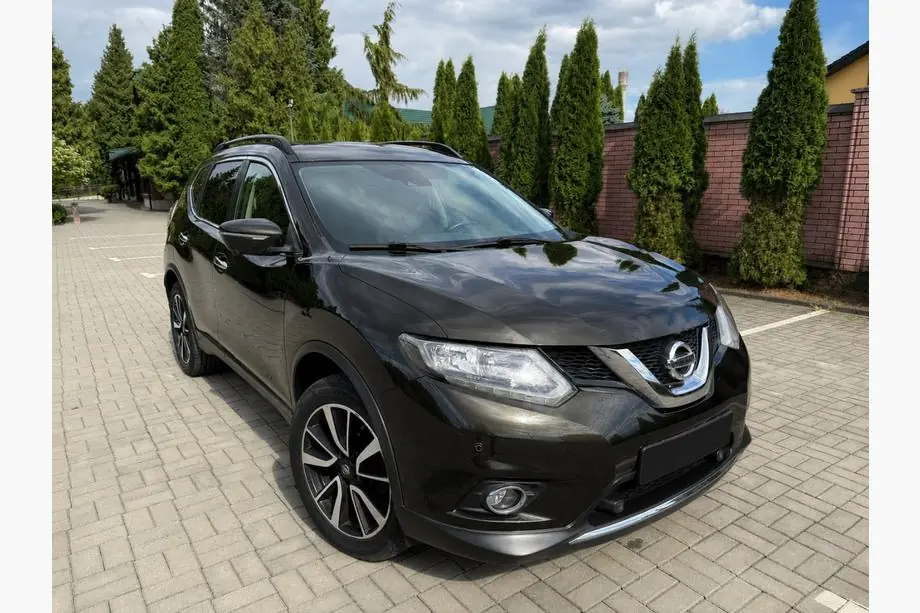 Nissan X-trail T32/Rogue 2014-2021 OEM Dachreling schwarz (für X-trail, Aluminium) Foto 2