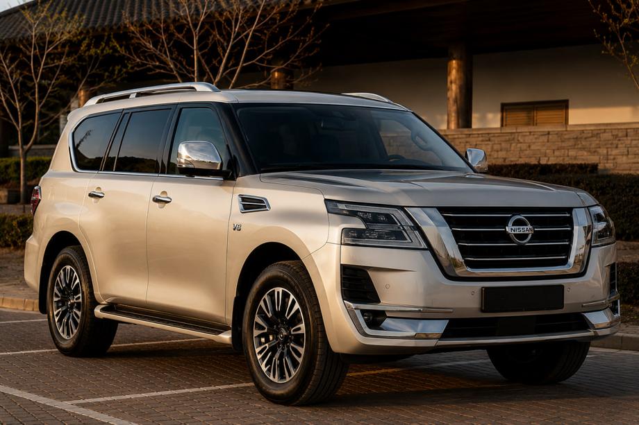 Nissan Armada 2016-2024 Dachreling grau (Aluminium) Image