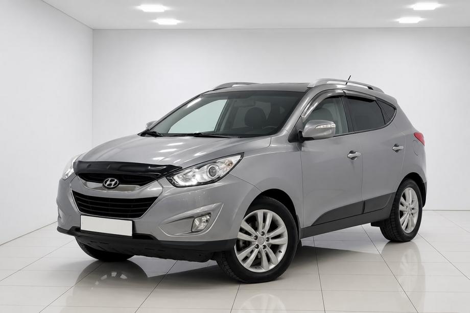 Hyundai IX-35 2010-2015 OEM Dachreling grau (Aluminium, Montage mit Kleber) Foto 1