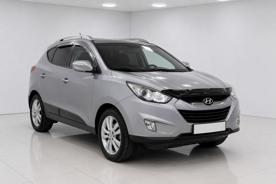 Hyundai IX-35 2010-2015 OEM Dachreling grau (Aluminium, Montage mit Kleber) Foto 2