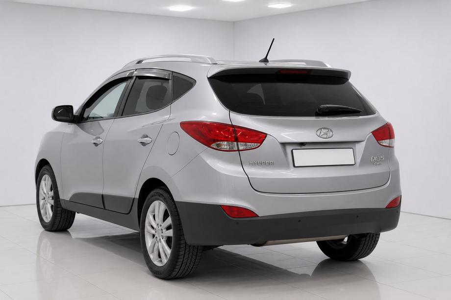 Hyundai IX-35 2010-2015 OEM Dachreling grau (Aluminium, Montage mit Kleber) Foto 3