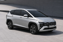 Hyundai Stargazer 2022– Integrierte OEM Dachreling grau (Aluminium) Foto 2