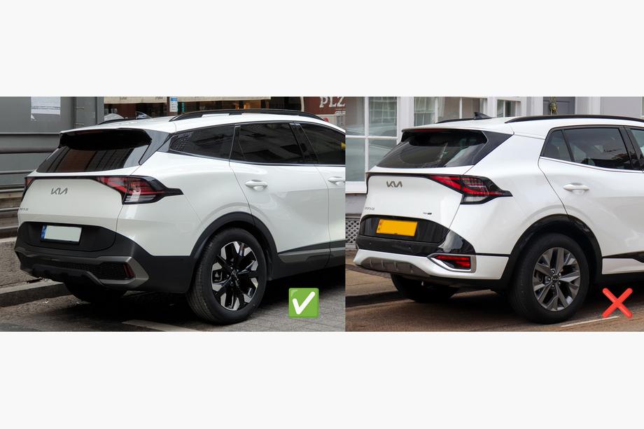 Kia Sportage 2021- Windabweiser mit Chromleiste Niken (für LWB, 4 Stk.) Foto 3