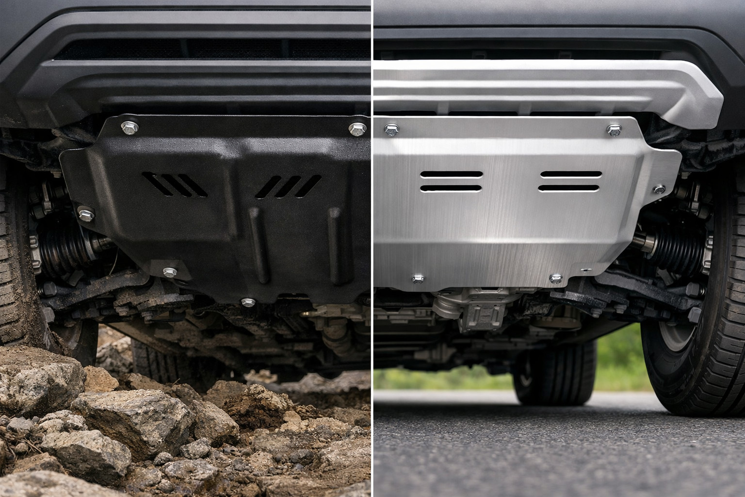 Stahl- oder Aluminium-Motorschutz: Was ist besser für echte Straßen?