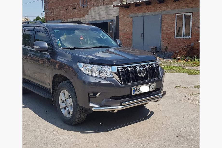 Toyota Land Cruiser Prado 150 2009-2023 Frontschutzbügel ST014 (Edelstahl) 70/42 mm Foto 11