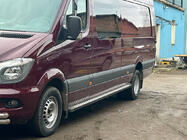 Mercedes Sprinter W906 2006–2018 Seitenschweller DOT-Line (2 Stk., Alu) Langer Radstand Foto 3