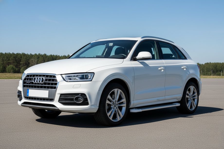 Audi Q3 2011-2019 Seitenschweller Allmond White (2 Stk., Aluminium) Image