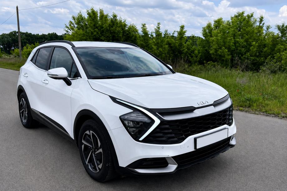 Kia Sportage 2021- Integrierte Dachreling schwarz OEM (ABS-Kunststoff, Montage mit Kleber) Image