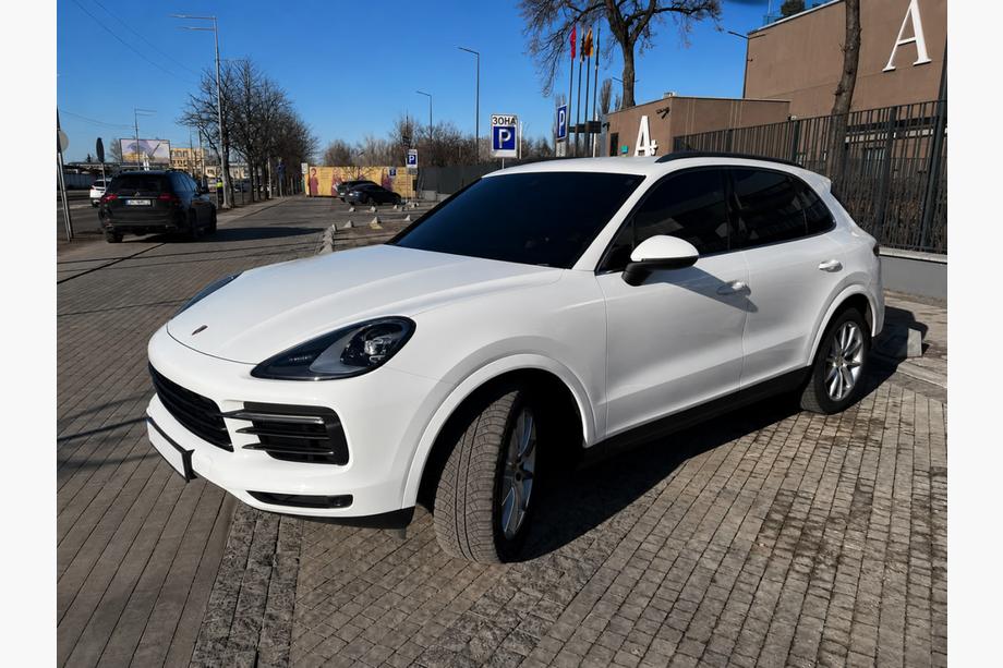 Porsche Cayenne 2018- Integrierte Dachreling schwarz OEM (Aluminium, Klebemontage) Image