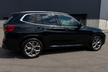 BMW X3 G01 2018- Integrierte Dachreling Chrom OEM (Aluminium, Montage mit Kleber) Foto 2