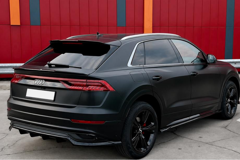 Audi Q8 2018- Integrierte Dachreling grau OEM (Aluminium, Montage mit Kleber) Image