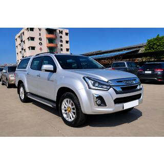 Schwarze OEM-Dachreling (ABS-Kunststoff, Klebemontage) Isuzu D-Max 2011-2019
