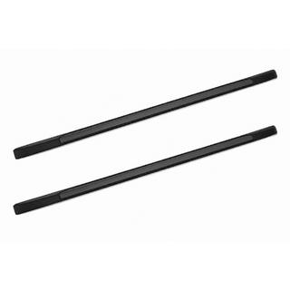 Schwarze OEM-Dachreling (ABS-Kunststoff, Klebemontage) Toyota Hilux 2015-