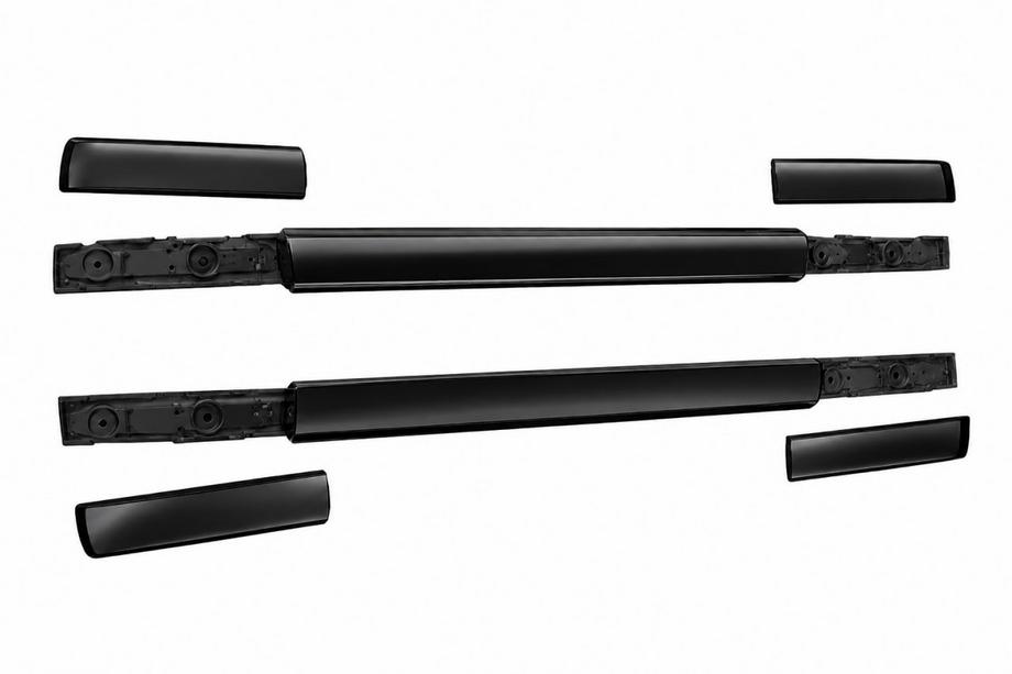 Isuzu D-Max 2019- OEM Dachreling schwarz (Aluminium) Image