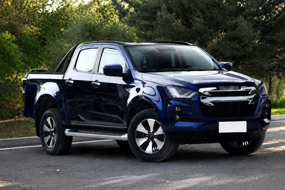 Isuzu D-Max 2011-2019 Dachreling schwarz OEM (Aluminium) Image
