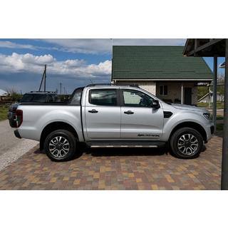 OEM Dachreling schwarz (ABS-Kunststoff, Montage zum Kleben) Ford Ranger 2011–2022 Foto 2