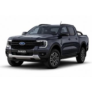 Schwarze OEM-Dachreling (ABS-Kunststoff, Klebemontage) Volkswagen Amarok 2022- Foto 1