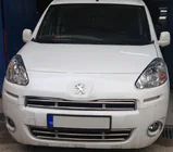 Citroen Berlingo 2008-2018 Kühlergrill einteilig 2008-2012 (Edelstahl) Foto 2