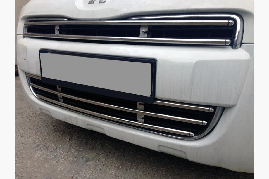 Citroen Berlingo 2008-2018 Kühlergrill einteilig 2008-2012 (Edelstahl) 2008-2012 Image