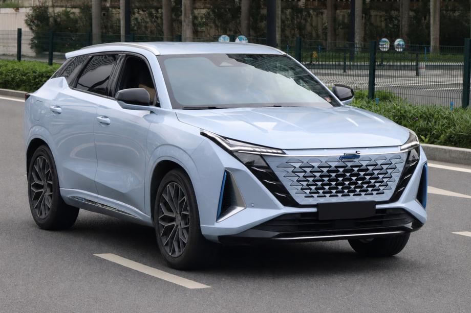 Changan UNI-Z 2022– Integrierte Dachreling Chrom OEM (Aluminium, Montage mit Kleber) Image