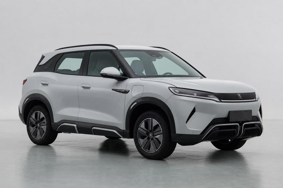 BYD Atto 2/Yuan Up 2024– Integrierte Dachreling schwarz OEM (Aluminium) Foto 1