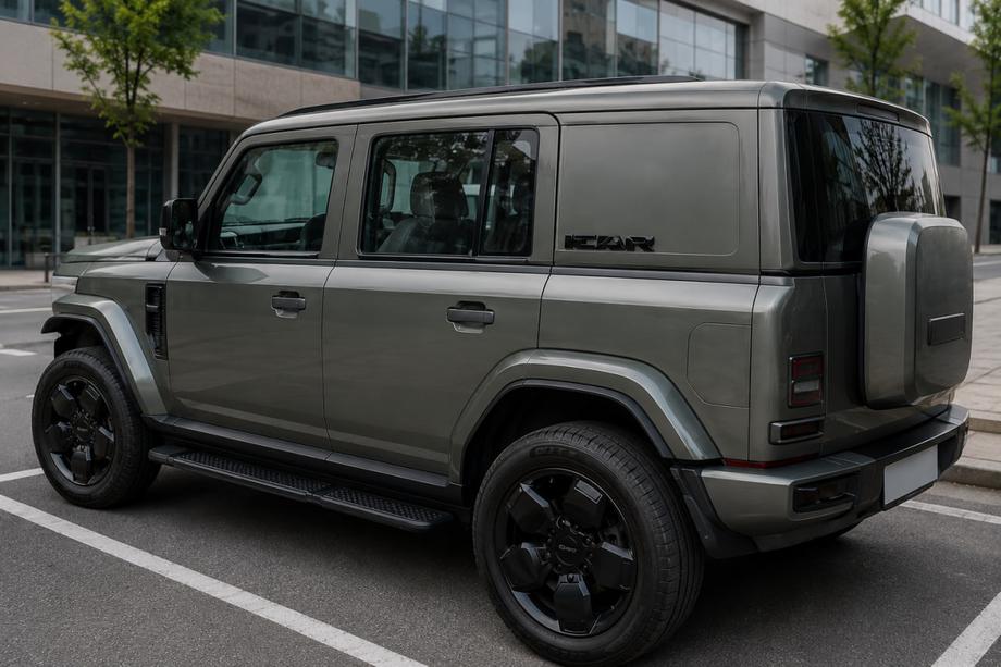 ICar V23 OEM Dachreling schwarz (Aluminium) Image
