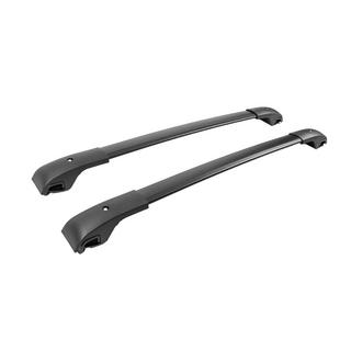 Dachträger-Querträger schwarz für Dachreling OEM (Aluminium) Jeep Renegade 2014- Foto 3