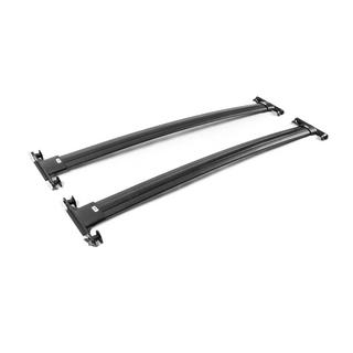 Dachträger-Querträger schwarz für Dachreling OEM (Aluminium) Toyota Land Cruiser 200 2007-2021 Foto 3