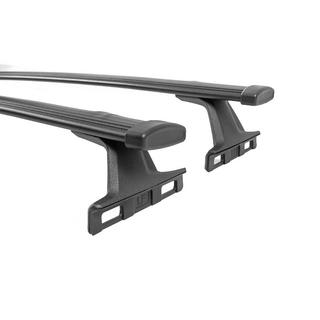 Dachträger-Querträger schwarz für integrierte Reling OEM (Aluminium) Foto 4