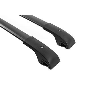 Dachträger Querträger schwarz für Dachreling OEM V1 (Aluminium) Ford Bronco Sport 2020– Foto 4