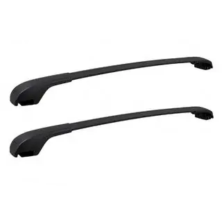 Dachträger-Querträger schwarz für Dachreling OEM (Aluminium)