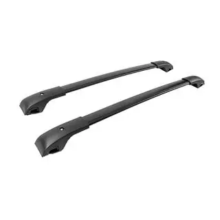 Dachträger-Querträger schwarz für Dachreling OEM (Aluminium) Foto 3
