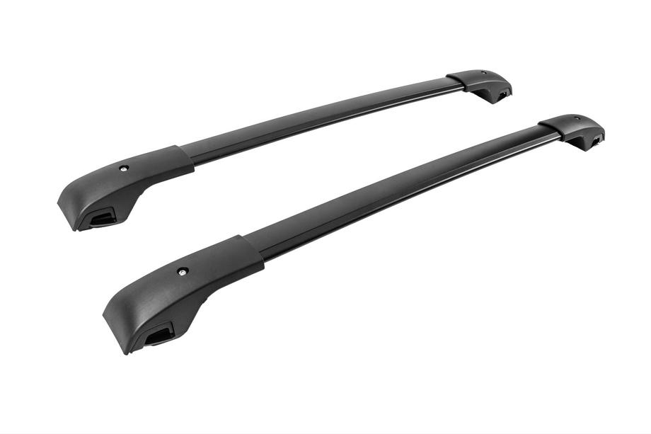 Volkswagen Atlas (Terramont) 2016- Dachträger-Querträger schwarz für Dachreling OEM (Aluminium) Foto 3