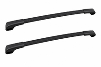 Subaru Crosstrek 2017-2023 Dachträger-Querträger schwarz für Dachreling OEM (Aluminium) Foto 1