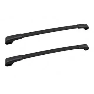 Dachträger-Querträger schwarz für Dachreling OEM (Aluminium)